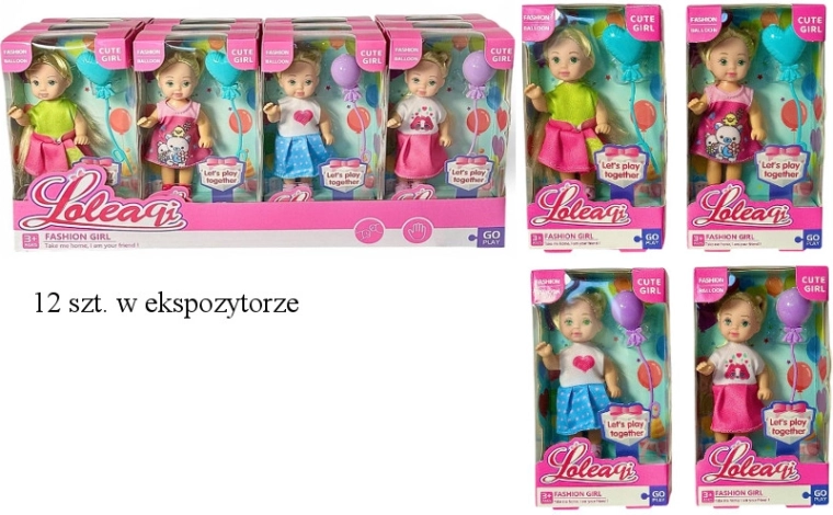 Muñeca con globo