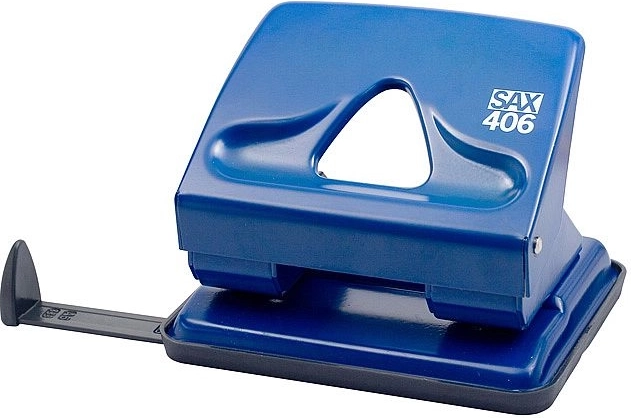 Perforadora SAX 406 azul