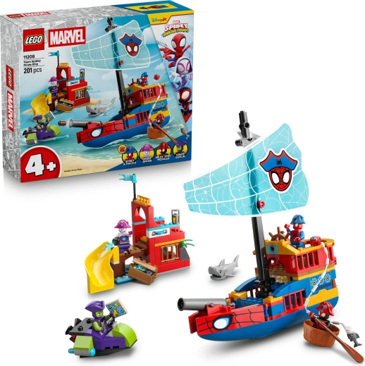 LEGO Marvel Barco pirata del equipo de Spidey