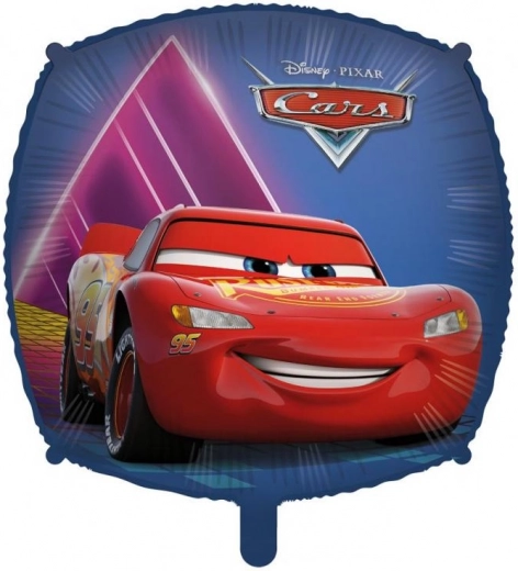 Globo de foil cuadrado Cars Disney de 46 cm
