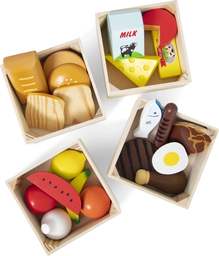 Aprender jugando: clasificación en 4 grupos de alimentos