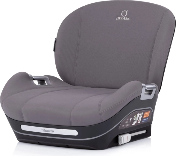 Alzador de coche Chipolino Genesis i-Size con ISOFIX, 125–150 cm, charcoal