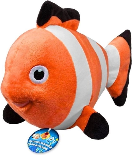 Pez de peluche Nemo que brilla en la oscuridad