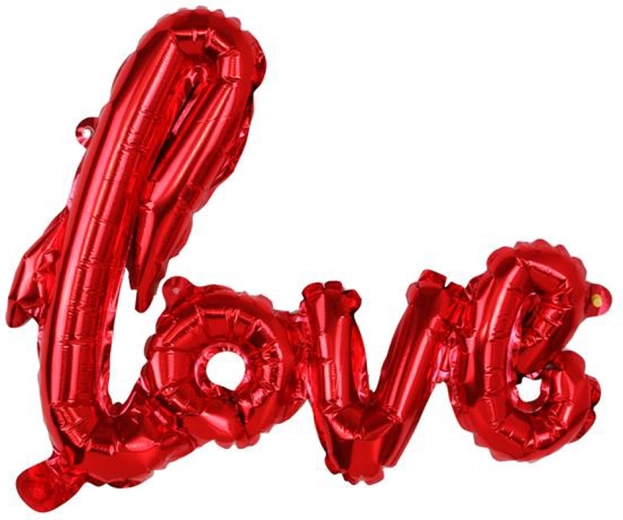 Globo de foil LOVE 68 cm