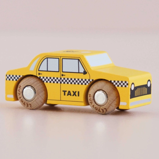 Cochecito de madera Trixie – taxi neoyorquino Le Toy Van