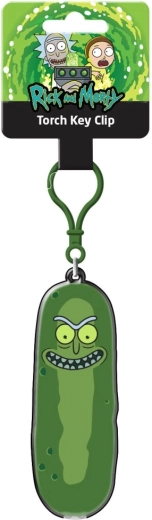 Llavero con linterna Rick y Morty Pickle Rick