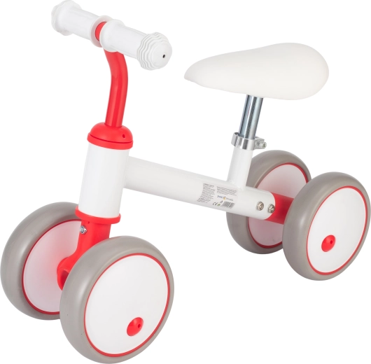 Bicicleta de equilibrio Sparkys con cuatro ruedas azul