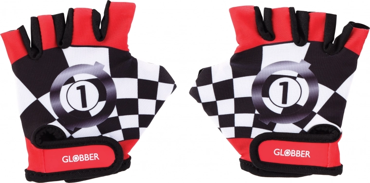 Guantes protectores infantiles Globber XS – racing red