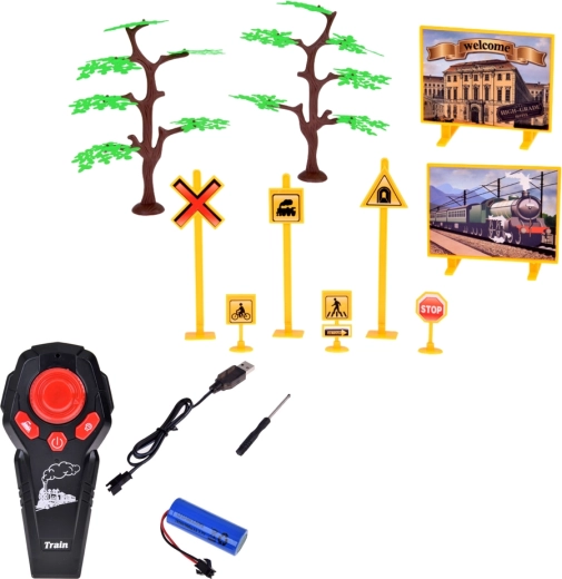 Cómodo control RC y accesorios completos