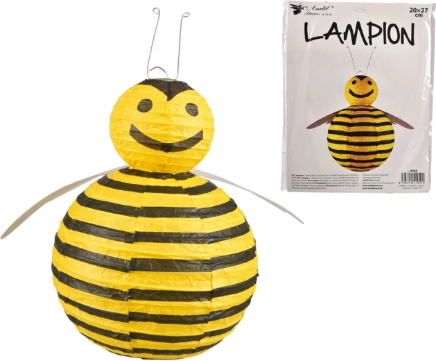 Farolillo de abeja amarillo