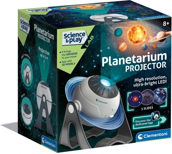 Clementoni science & play proyector interactivo planetario