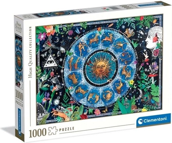 Puzzle Clementoni mapa astrológica 1000 piezas HQ