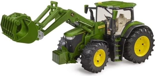 Tractor Bruder John Deere 7R 350 con cargador frontal