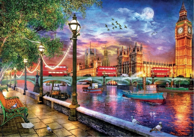 Educa Puzzle Londres al atardecer 2000 piezas