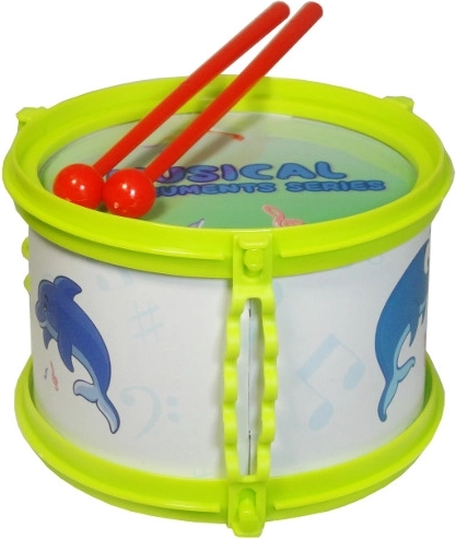 Tambor musical infantil con motivo marino