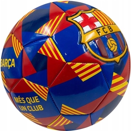Balón de fútbol FC Barcelona Senyera Abstract, talla 5