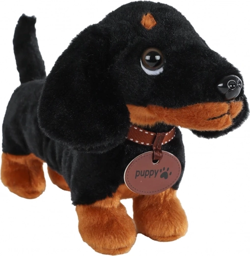 Perrito salchicha de peluche 23 cm