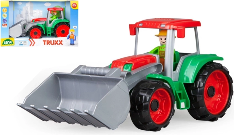 Tractor Truxx con cargador 37 cm Lena