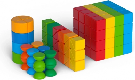 Geomag Magicube Shapes – construcción magnética de 164 piezas
