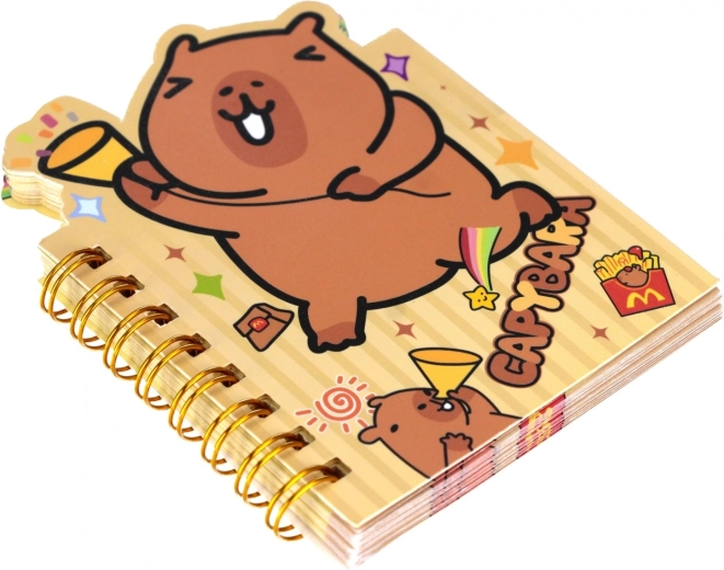 Adorable motivo de capibara