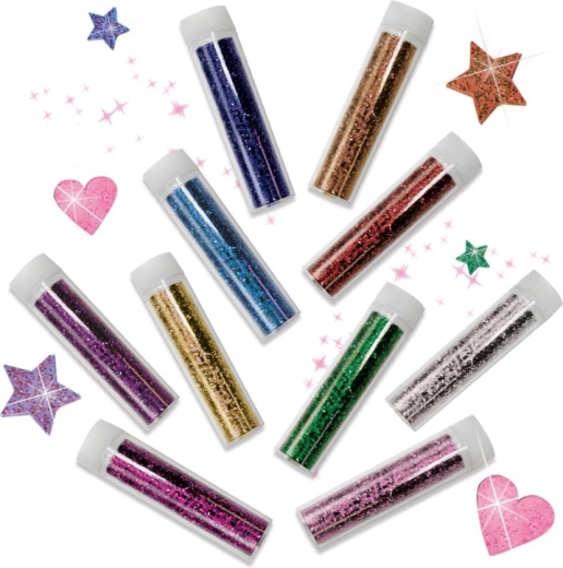 10 colores intensos de purpurina