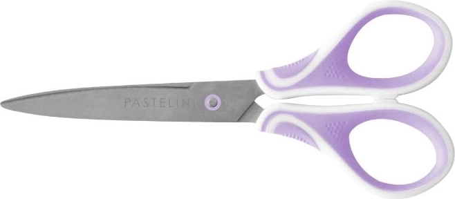 Tijeras universales Pastelini 18 cm moradas