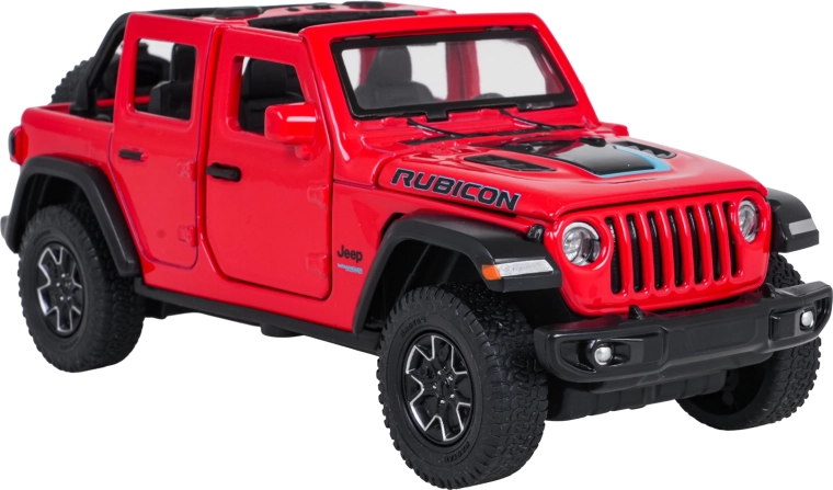 Jeep Wrangler Rubicon fielmente reproducido
