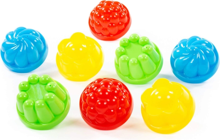 Moldes para arena – set con cubo