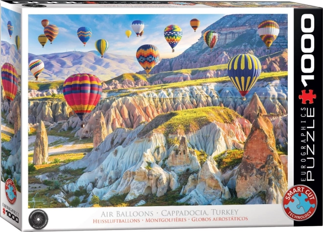 Puzzle Globos sobre Capadocia 1000 piezas