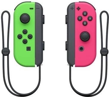 Mandos Nintendo Joy-Con – Verde/rosa (neón)