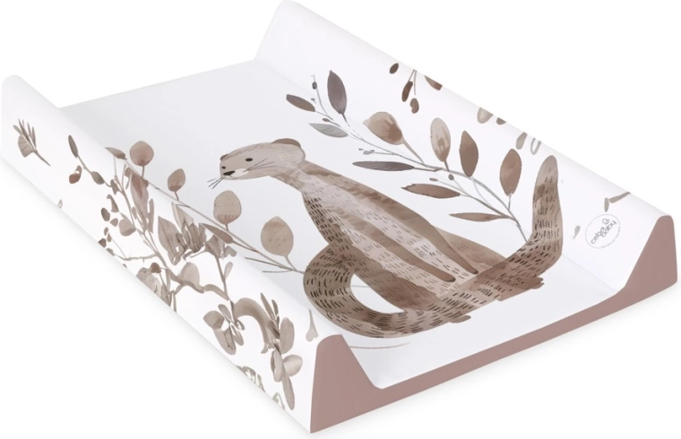 Ceba Baby cambiador con tablero rígido Basic Clever Otter 50 × 70 cm