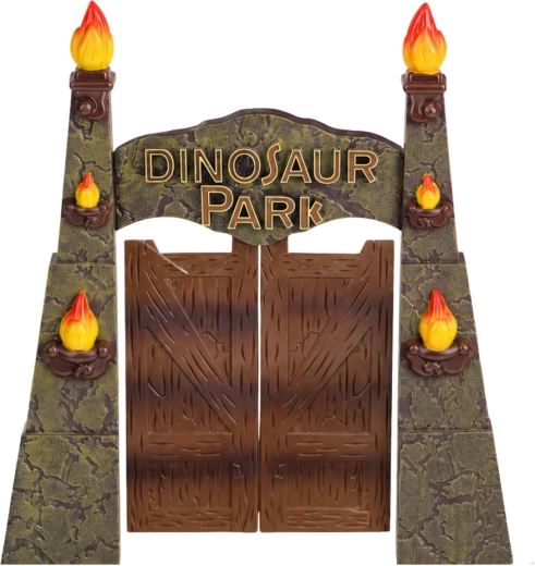 Icónica puerta de entrada Dinosaur Park
