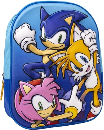 Mochila 3D Sonic - 1 unidad