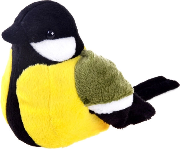 Peluche de carbonero común 13 cm