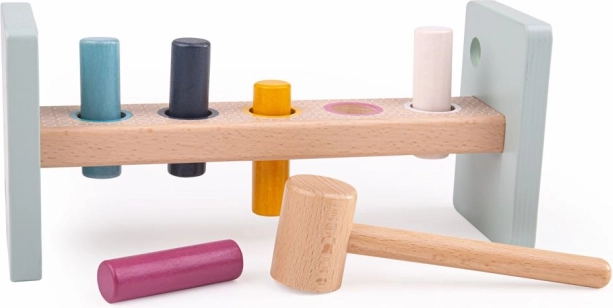 Banco de golpear de madera BIGJIGS TOYS