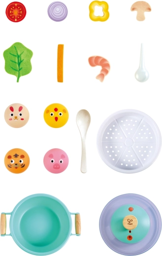 Numerosos accesorios para pequeños chefs