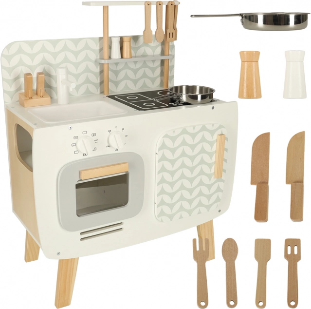 Cocina infantil de madera Lulilo retro