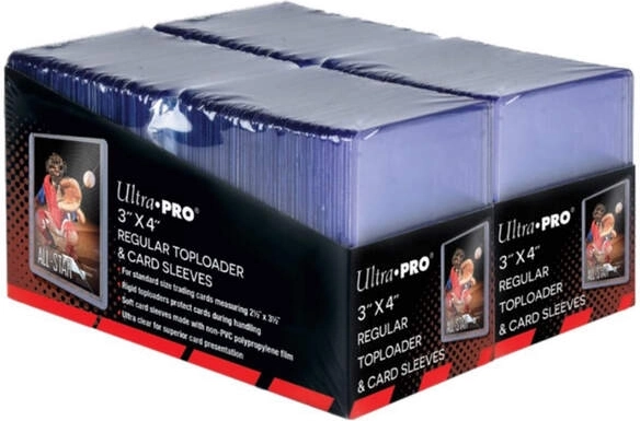 Ultra Pro toploaders 3" × 4" con fundas soft (200 + 200)