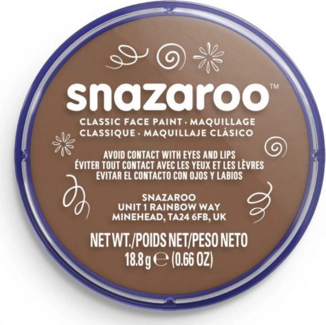 Pintura facial Snazaroo 18 ml – Marrón beige