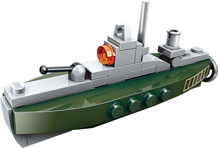 Qman Amphibious Panzer submarino Mosasaur