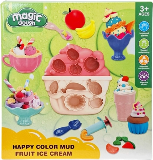 Pasta para modelar – postres de helado y de frutas