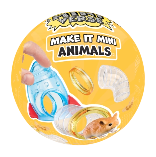 MGA Miniverse Make It Mini Animals serie 2 cápsula sorpresa - 1 unidad