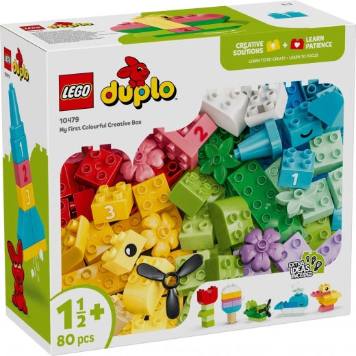 Caja creativa LEGO DUPLO llena de colores