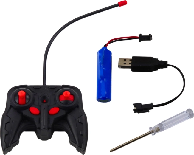 Control remoto y carga mediante USB