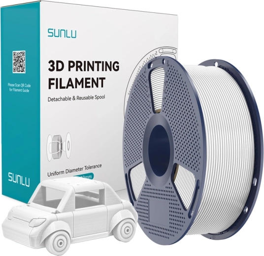 Filamento Sunlu PETG blanco