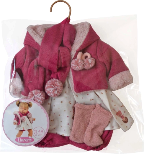 Outfit completo de invierno para muñeca de 38 cm