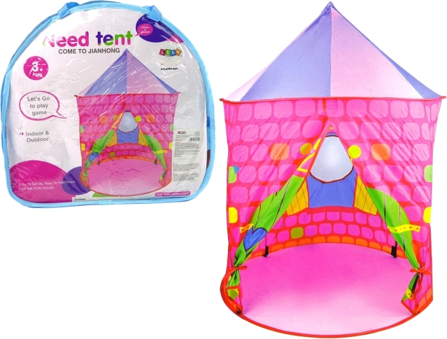 Tienda infantil palacio para princesas, rosa