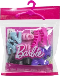 Colección Barbie de zapatos con estilo – set de accesorios para muñecas