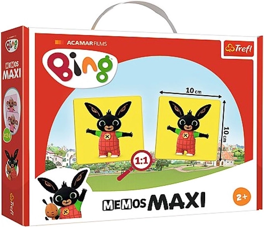 Memos maxi BING – juego infantil de memoria (pexeso)
