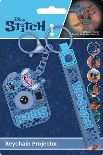 Llavero con proyector Lilo y Stitch